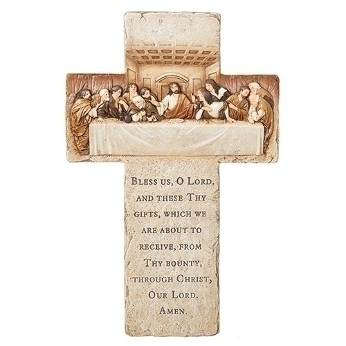 Cross Wall 13.25" Last Supper Cross