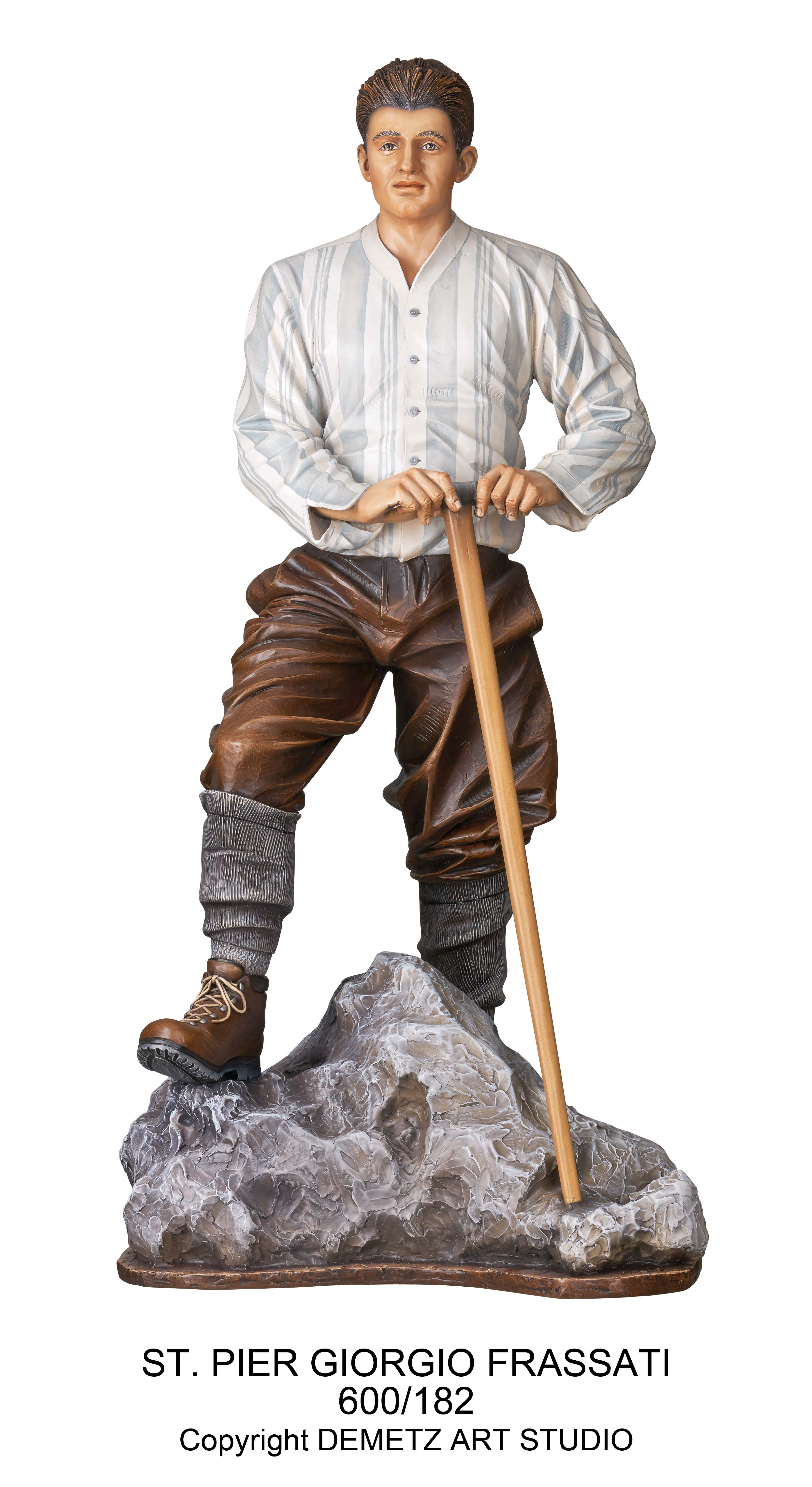 Statue Blessed Pier Giorgio Frassati 60" Fiberglass