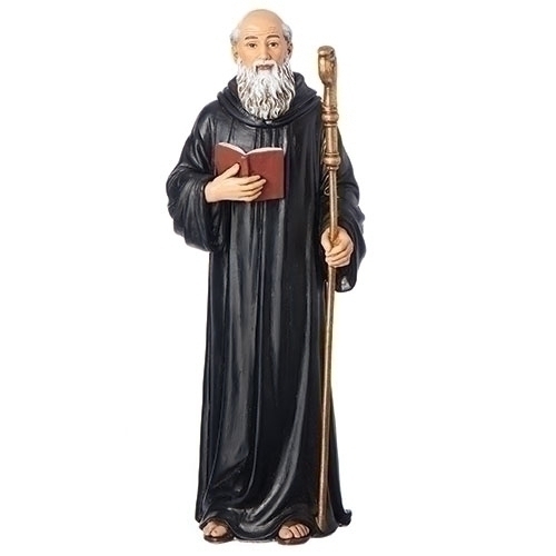 Statue 6.25" St Benedict