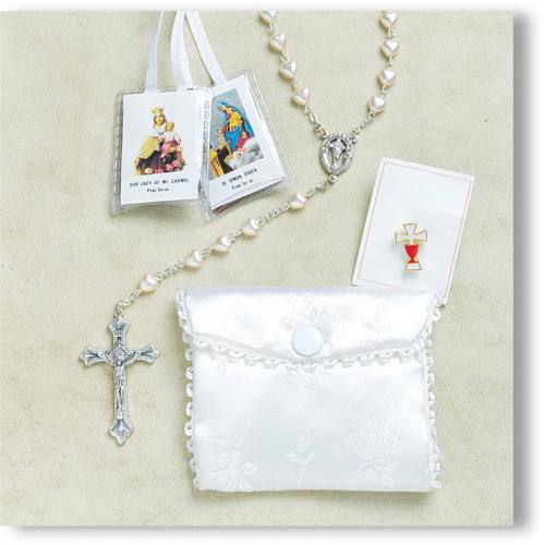 First Communion Gift Set White