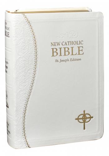 New Catholic Bible St. Joseph Regular Print Dura-Lux Wedding