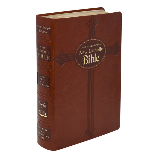 St. Joseph New Catholic Bible Gift Edition Large Print Brown