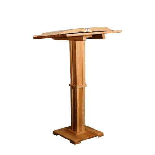 Lectern Podium 15 X 16 Pecan Stain