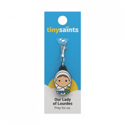 Tiny Saints Charm Mary Our Lady of Lourdes