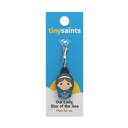 Tiny Saints Charm Mary Our Lady of Star Of The Sea