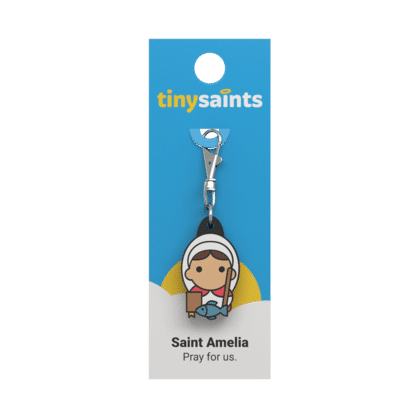 Tiny Saints Charm St. Amelia