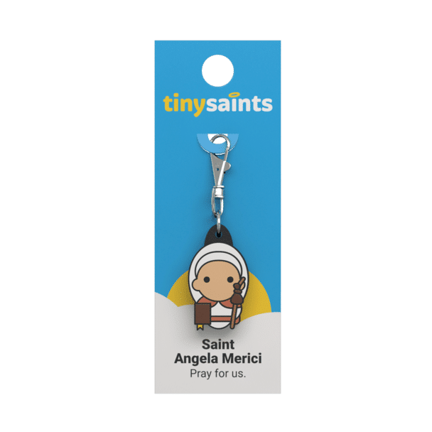 Tiny Saints Charm St. Angela Merici
