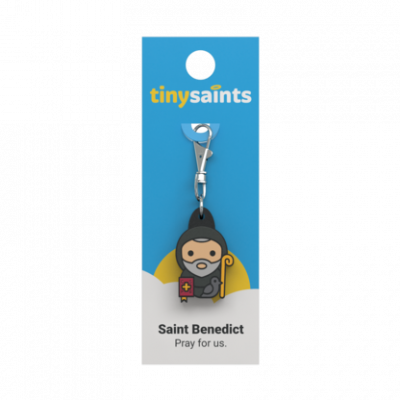 Tiny Saints Charm St. Benedict