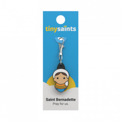 Tiny Saints Charm St. Bernadette