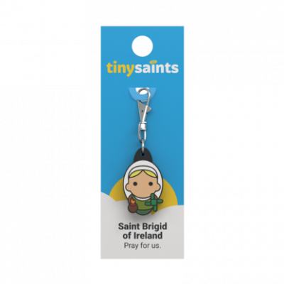 Tiny Saints Charm St. Brigid of Ireland