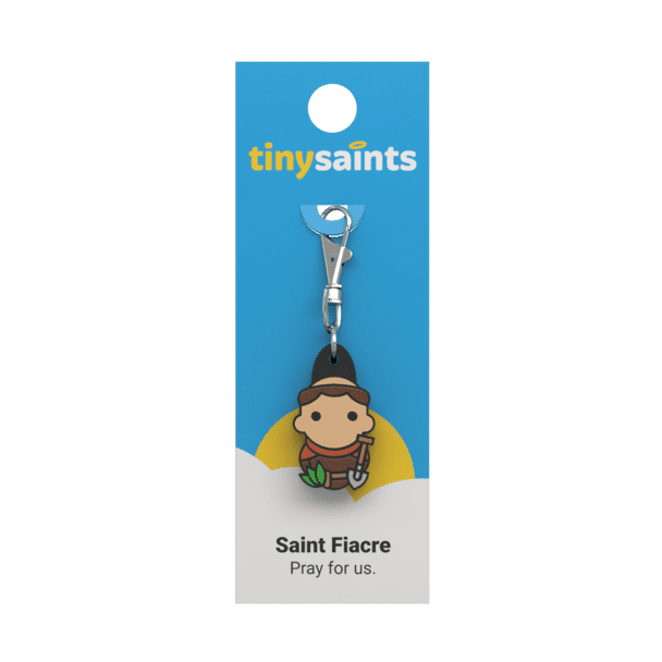 Tiny Saints Charm St. Fiacre