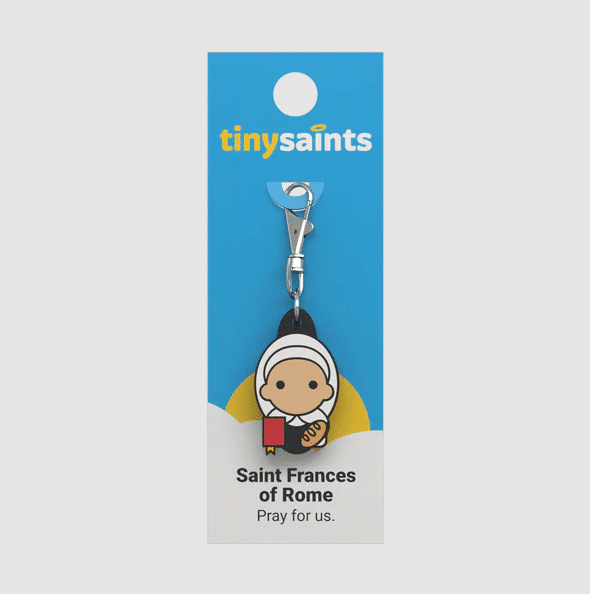 Tiny Saints Charm St. Frances Of Rome