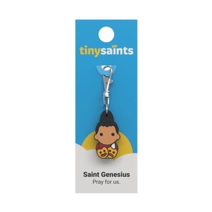 Tiny Saints Charm St. Genesius