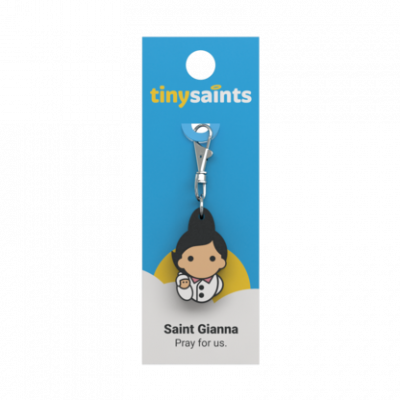 Tiny Saints Charm St. Gianna