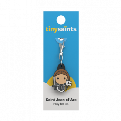 Tiny Saints Charm St. Joan of Arc