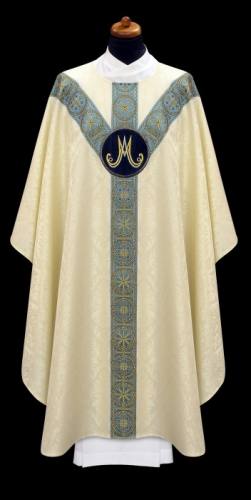 Chasuble St. Andrew Yoke Marian made in Poland