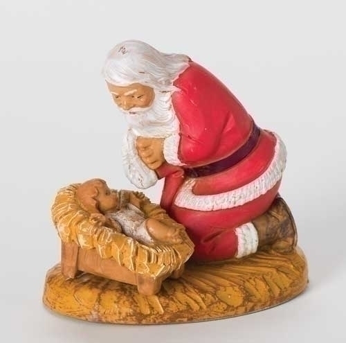 Fontanini Kneeling Santa