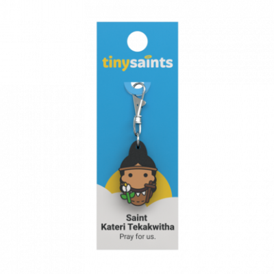 Tiny Saints Charm St. Kateri Tekakwitha