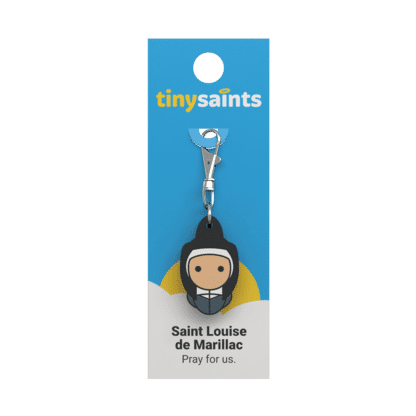 Tiny Saints Charm St. Louise De Marillac