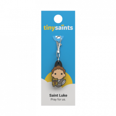 Tiny Saints Charm St. Luke