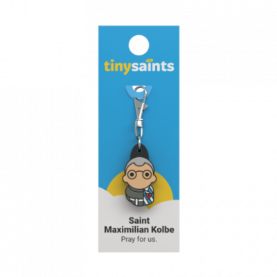 Tiny Saints Charm St. Maximillian Kolbe