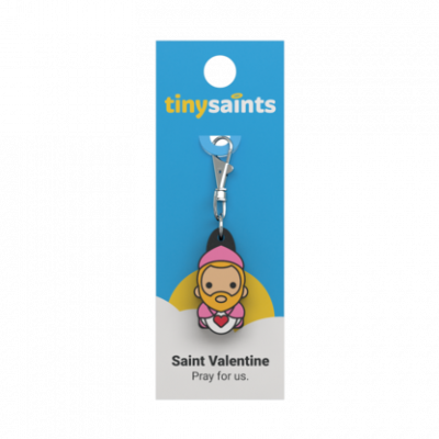 Tiny Saints Charm St. Valentine