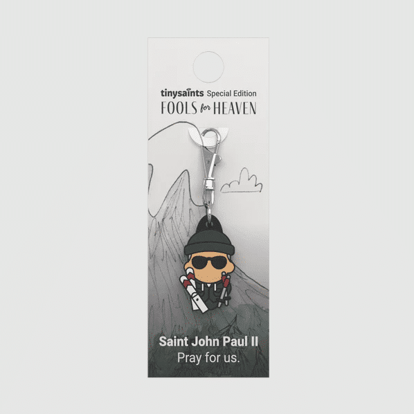 Tiny Saints Charm St. John Paul Ii Ski