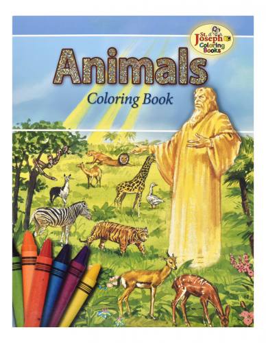 Coloring Book Animals of the Bible