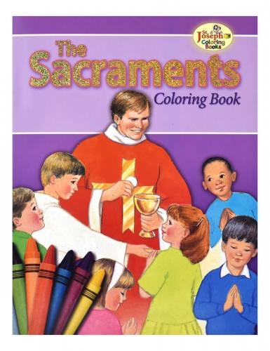 Coloring Book The Sacraments