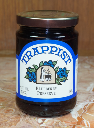 Trappist Preserves Blueberry Preserve 12 oz. Jar