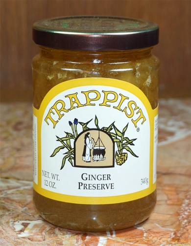 Trappist Preserves Ginger Preserve 12 oz. Jar