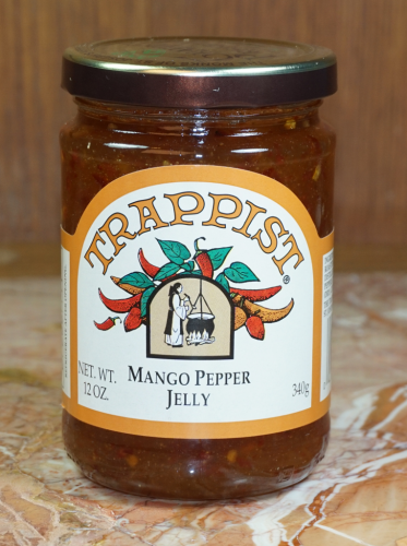 Trappist Preserves Mango Pepper Jelly 12 oz. Jar