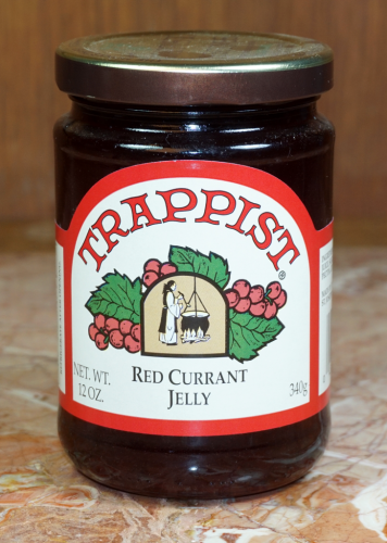 Trappist Preserves Red Currant Jelly 12 oz. Jar
