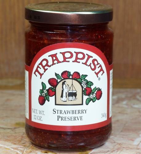 Trappist Preserves Strawberry Preserve 12 oz. Jar