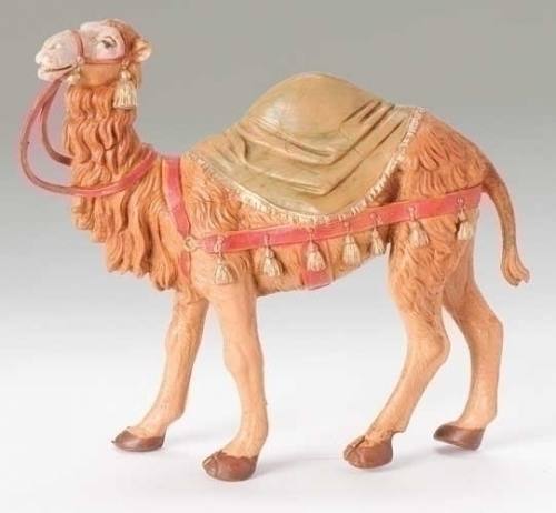 Fontanini 5" Scale Nativity Standing Camel With Blanket