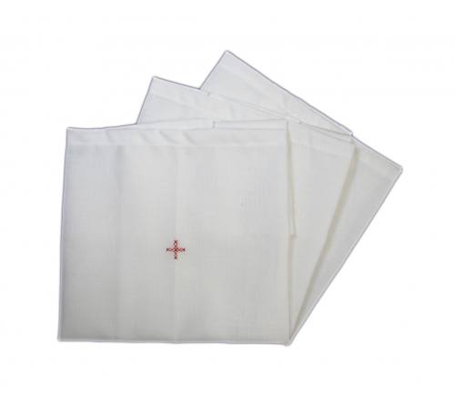 Corporals (Pack of 3) 17 x 17 inches Linen/Cotton