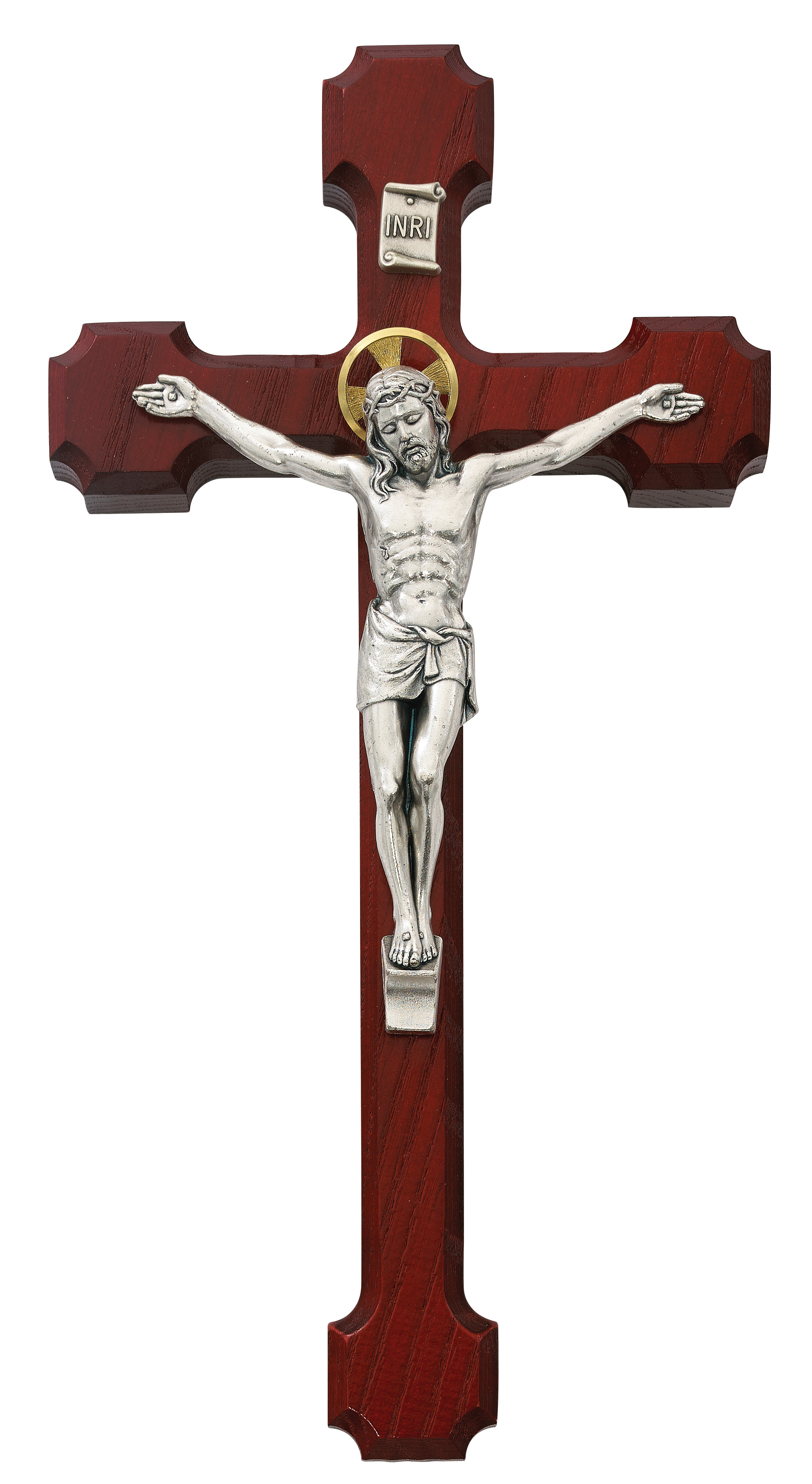 10 in. Cherry Crucifix