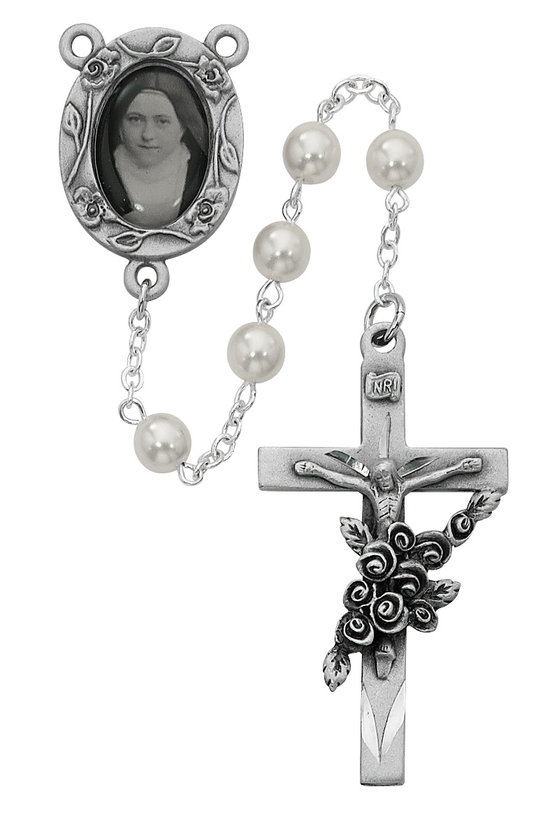 Pearl like  St. Therese Rosary