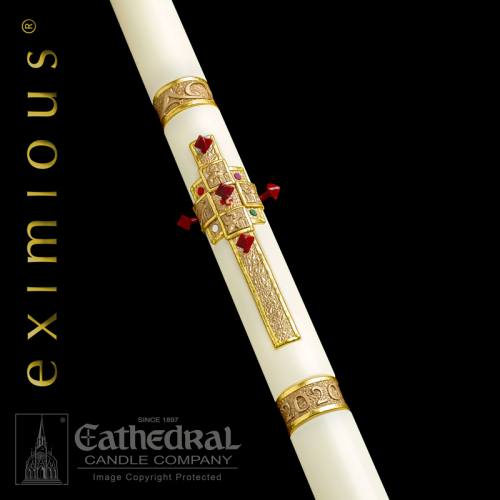 Paschal Candle  Evangelium Size 11: 3" x 48"