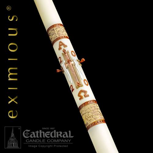 Paschal Candle Luke 24 Size 9: 3" x 36"