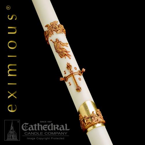 Paschal Candle Mount Olivet Size 10: 2-1/2" x 60"