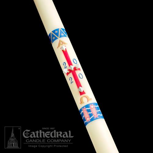 Paschal Candle Benedictine Size 9: 3" x 36"