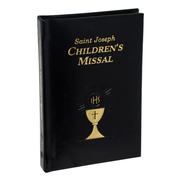 Saint Joseph Children's Missal Black Dura-Lux