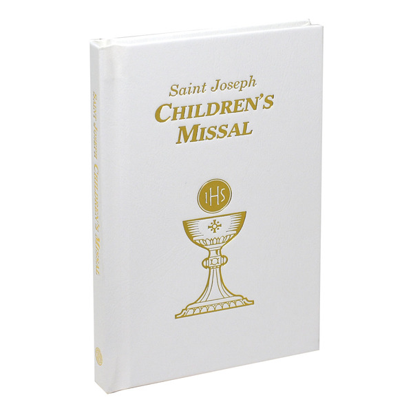 Saint Joseph Children's Missal White Imitation Leather