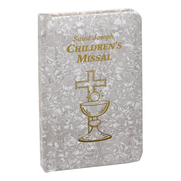Saint Joseph Children's Missal White Mother Of Pearl