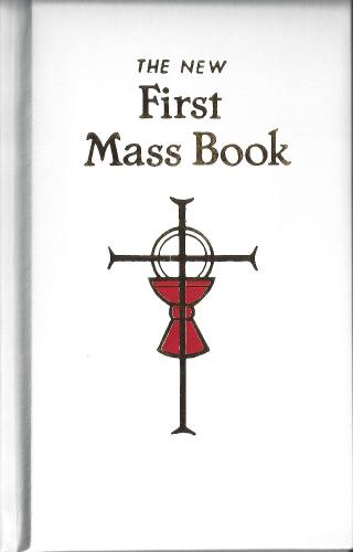 First Communion Missal First Mass Book Leatherette Padded Girl