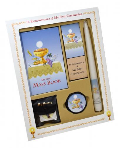 First Communion Gift Set Deluxe First Mass Book Boy