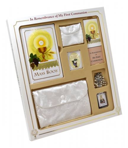First Communion Gift Set Premier First Mass Book Girl