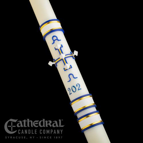 Paschal Candle Eternal Glory Size 2: 1-1/2" x 34"