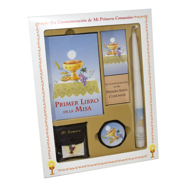 Primer Libro De La Misa My First Eucharist Deluxe Set Blue